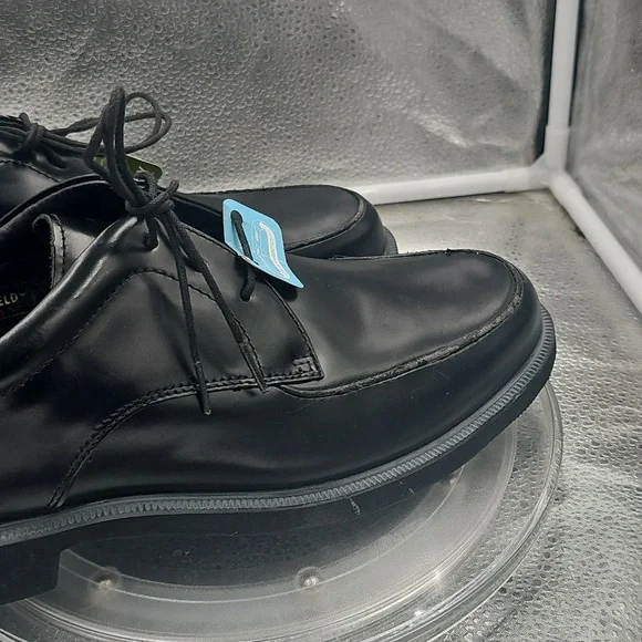 J Mens Dress Shoes Sz9.5 Black - Picture 7 of 9